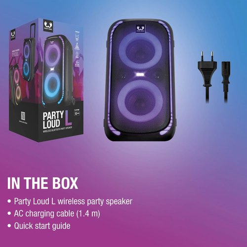 Fresh 'n Rebel Party Loud L Draadloze Speaker 640W zwart