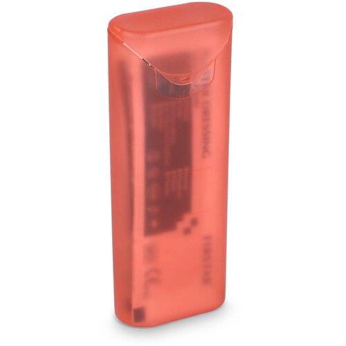 Pleistersdoosje met 10 PE-pleisters (70 × 18 mm) rood