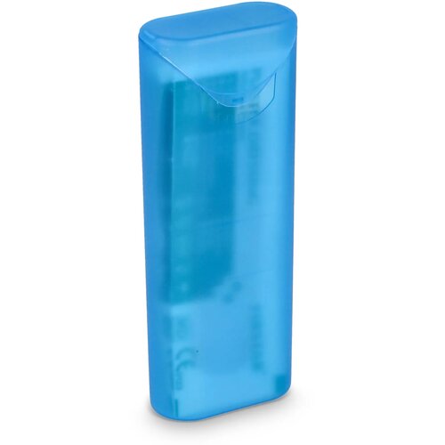 Pleistersdoosje met 10 PE-pleisters (70 × 18 mm) blauw