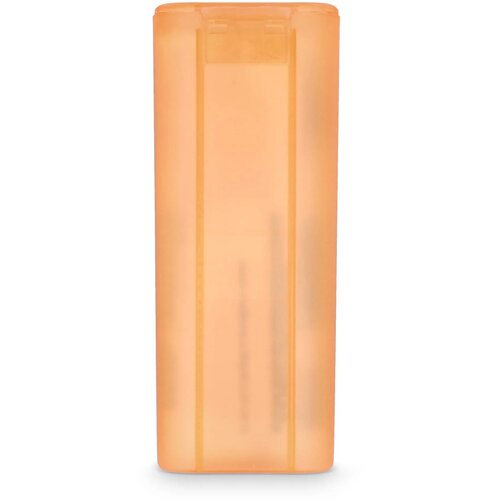 Pleistersdoosje met 10 PE-pleisters (70 × 18 mm) oranje