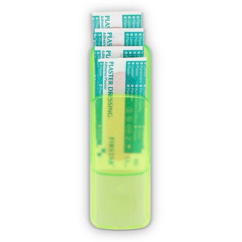 Pleistersdoosje met 5 PE-pleisters (56 × 18 mm) lichtgroen