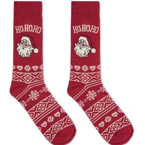 Paar kerstsokken l Soc large bordeaux