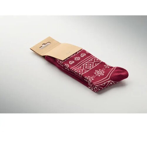 Paar kerstsokken l Soc large bordeaux