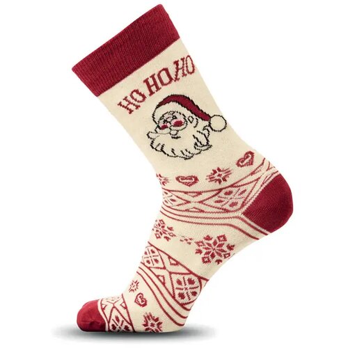 Paar kerstsokken l Soc large beige