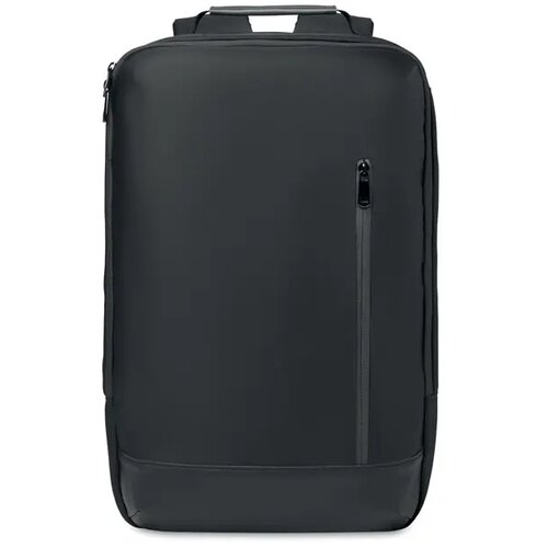 15" laptop jacquard rugzak Boston zwart