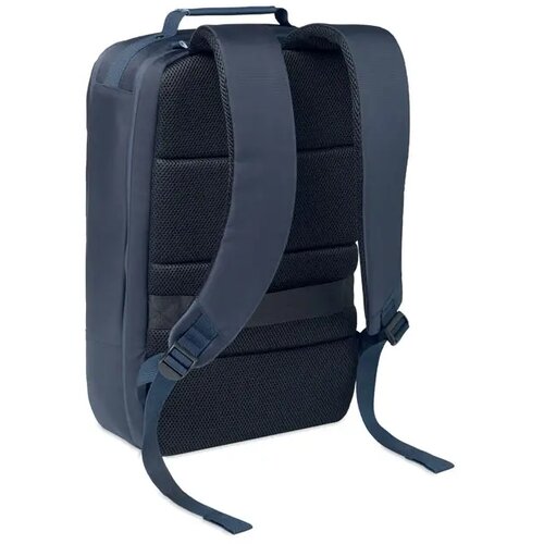 15" laptop jacquard rugzak Boston blauw