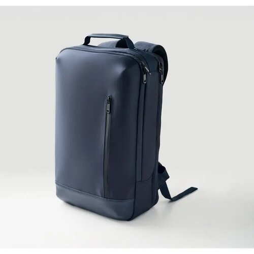 15" laptop jacquard rugzak Boston blauw