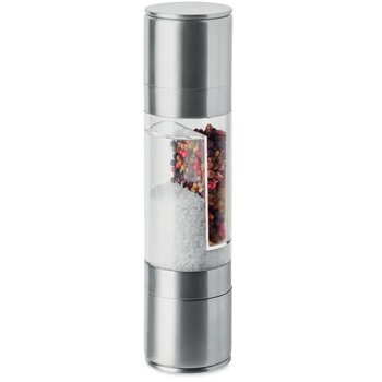 2-in-1 zout- en pepermolen Molin zilver