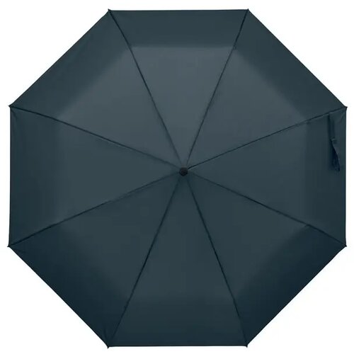 21" auto paraplu houten greep Rayna fold blauw