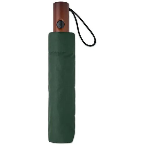 21" auto paraplu houten greep Rayna fold groen