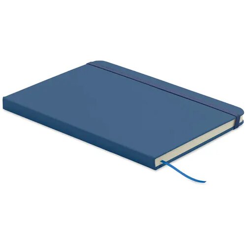 A5 gerecycled pu notitieboek Arcoloop blauw