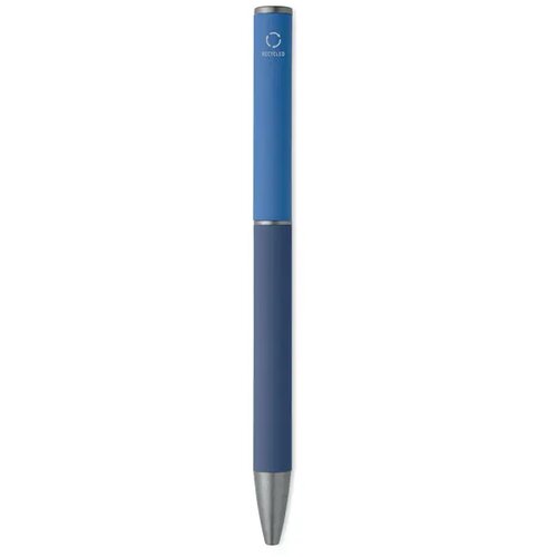 Gerecyclede alu balpen Fillan blauw