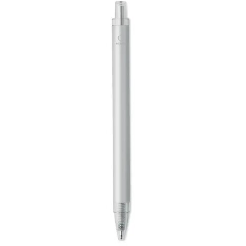 Gerecyclede aluminium balpen Nosta mat zilver