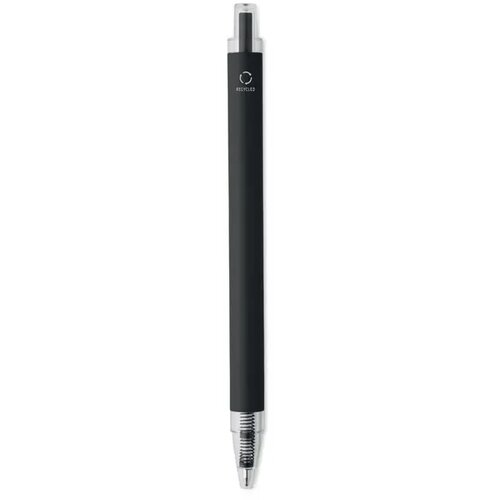 Gerecyclede aluminium balpen Nosta zwart