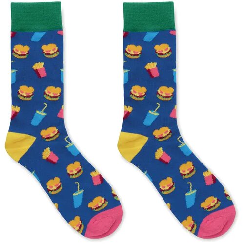 Sokken met een grappig patroon Funny l royal blauw
