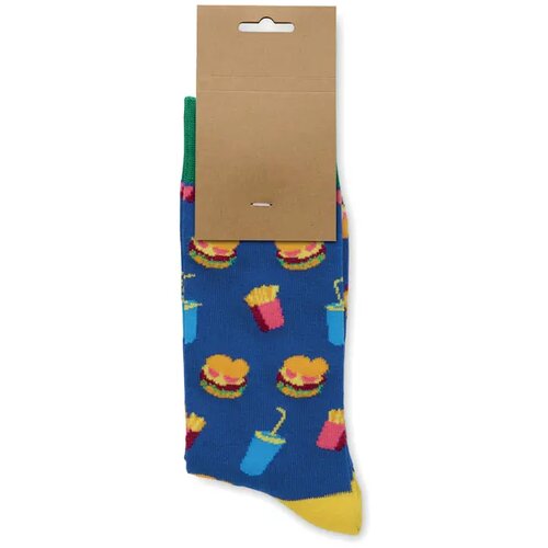 Sokken met een grappig patroon Funny l royal blauw