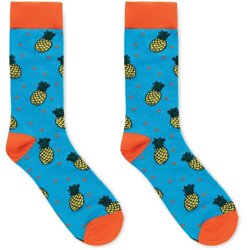 Sokken met een grappig patroon Funny l turquoise