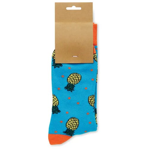 Sokken met een grappig patroon Funny l turquoise