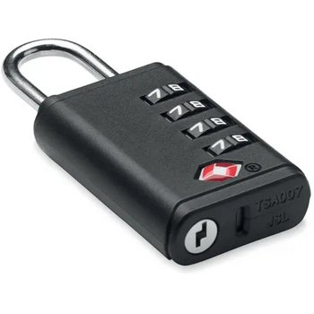 Tsa 4-cijferig combinatieslot Lock zwart