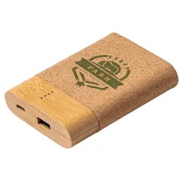 KOBE 5000 mAh powerbank ecru
