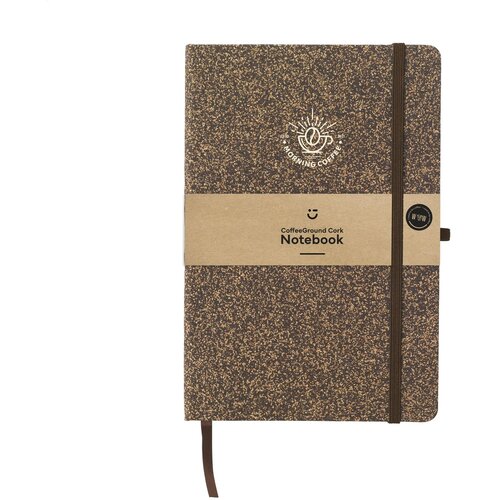 Coffeeground Cork Notebook A5 Notitieboek