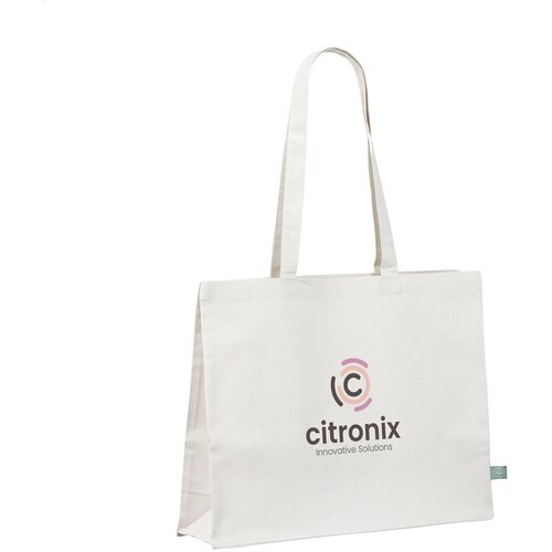 Eco Shopper Organic Cotton (180 G/M²) Tas Lichtgrijs