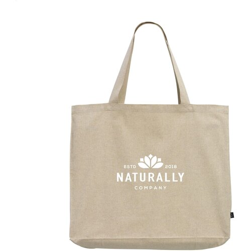 Giant Grs Recycled Shopper Bag (210 G/M²) Tas Ecru