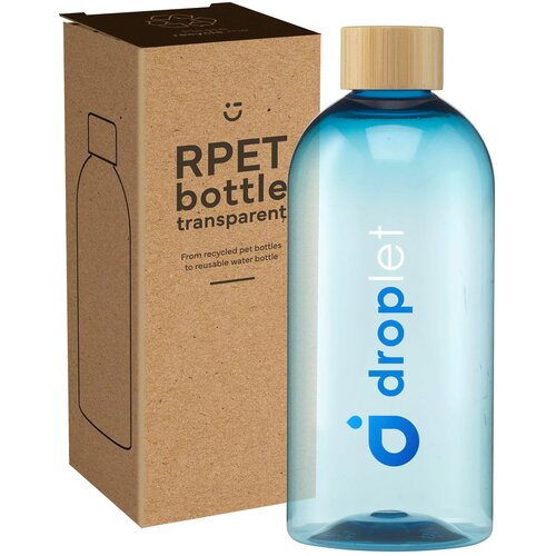 Rpet Bottle 500 Ml Waterfles Blauw 500 ml 500 ml