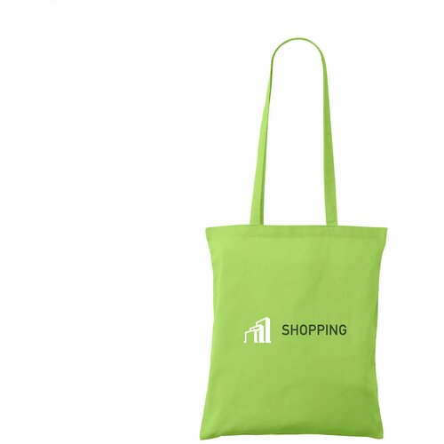 Shoppy Colour Bag (120 G/M²) Katoenen Tas Lichtgroen