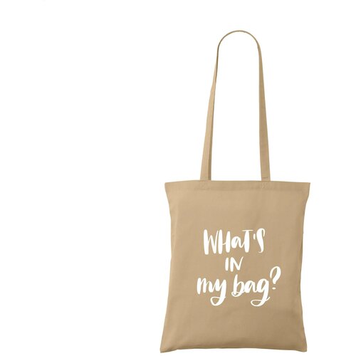 Shoppy Colour Bag (120 G/M²) Katoenen Tas Bruin