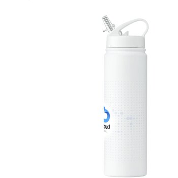 Skylar Rsc Recycled Steel Water Bottle 900 Ml Wit