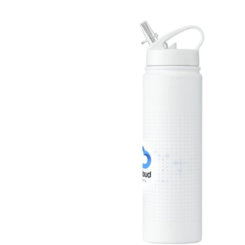 Skylar Rsc Recycled Steel Water Bottle 900 Ml Wit