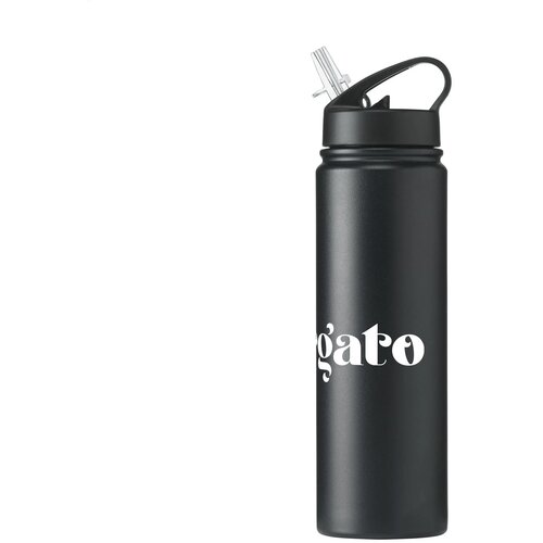 Skylar Rsc Recycled Steel Water Bottle 900 Ml Zwart