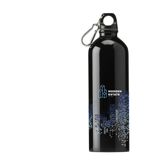 Steelforce Rcs Recycled Steel Bottle 750 Ml Zwart